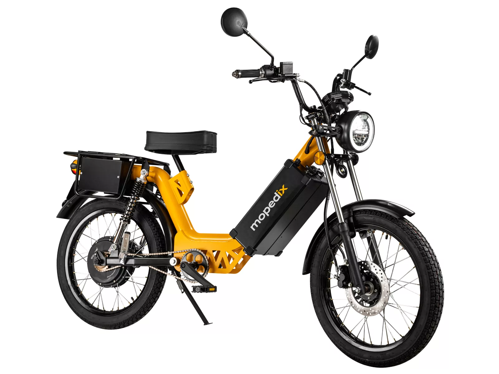 Moped Mopedix Electrix žlutý
