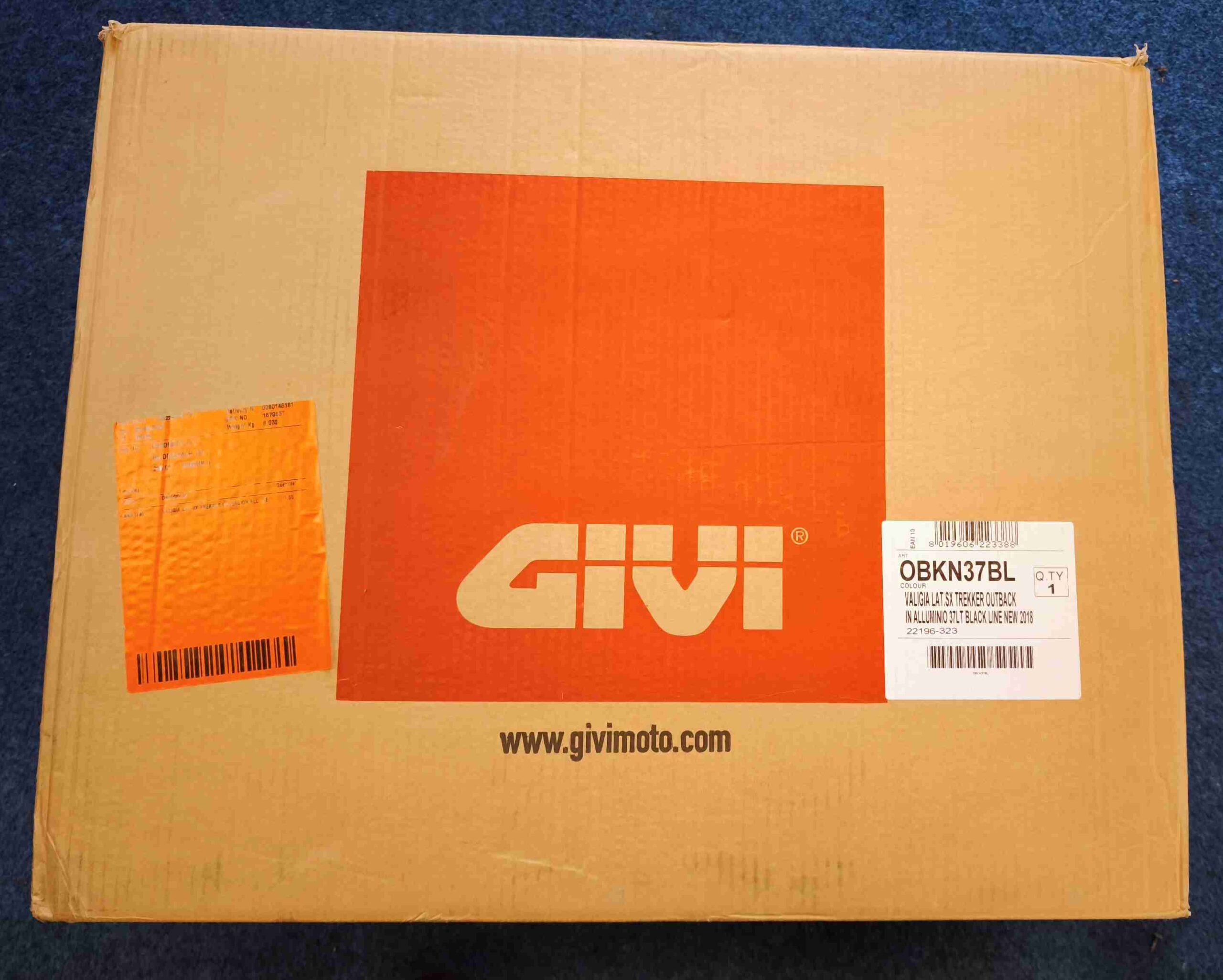 Kufr boční Givi OBKN37BL - Obrázek 2