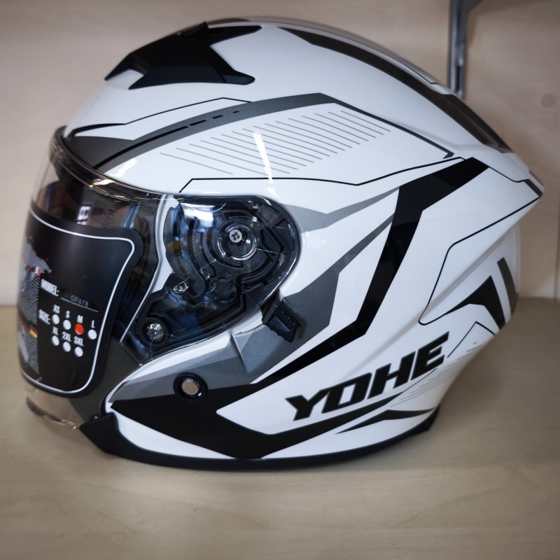 Helma YOHE 878 bílo/černá - Obrázek 4