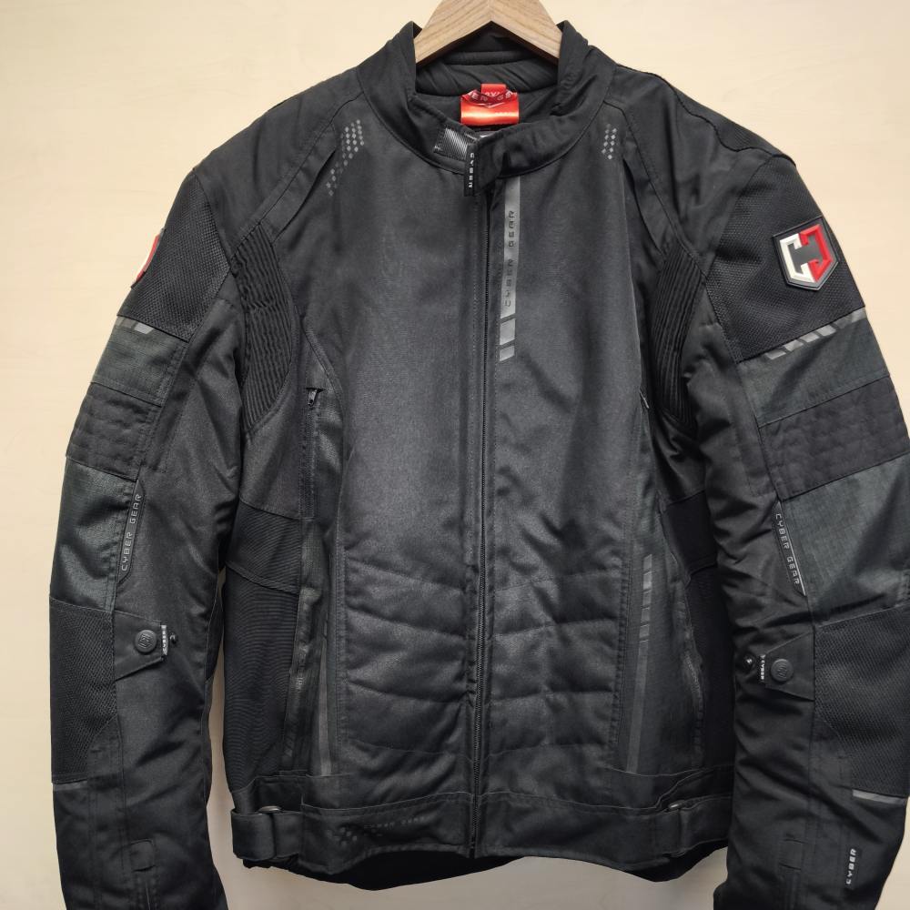 Moto bunda CYBER GEAR DELTA, černá 3XL - Obrázek 2