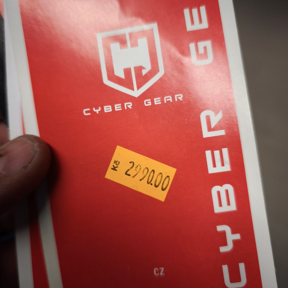 Moto bunda CYBER GEAR DELTA, černá 3XL - Obrázek 3