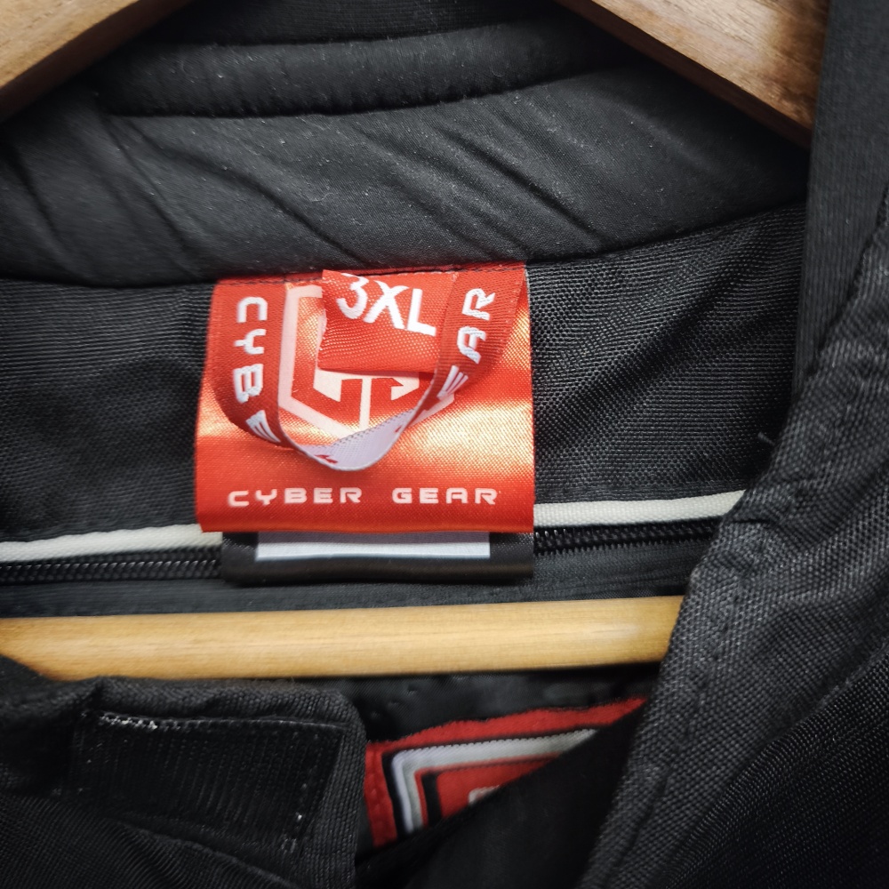 Moto bunda CYBER GEAR DELTA, černá 3XL - Obrázek 4