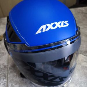 Otevřená helma AXXIS METRO ABS Solid modrá matná