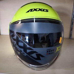 Axxis Raven SV ABS Milano otevřená helma žlutá L