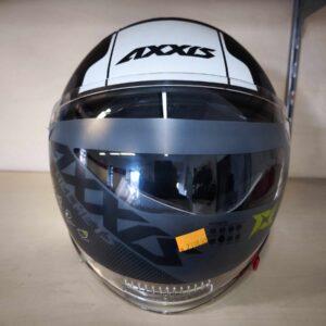 Axxis Raven SV ABS Milano otevřená helma černo/bílá XL